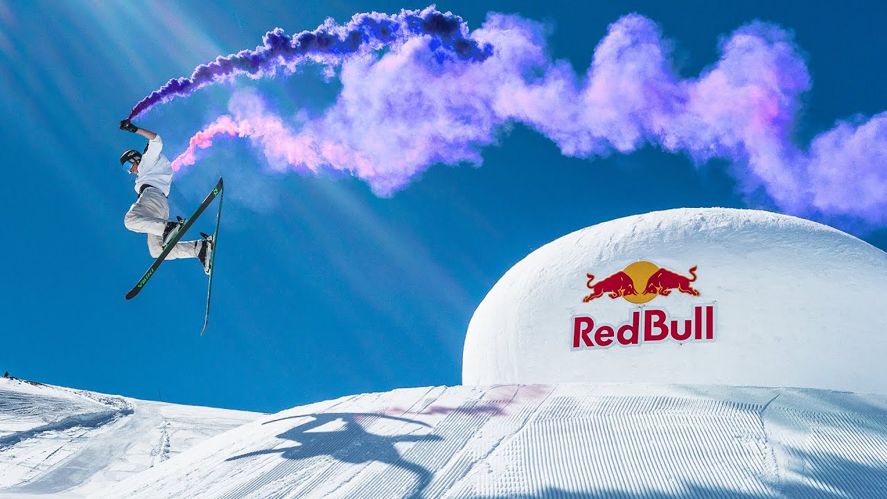 Strapping Colored Smoke Flares To The World's Best Snowboarders & Skiers