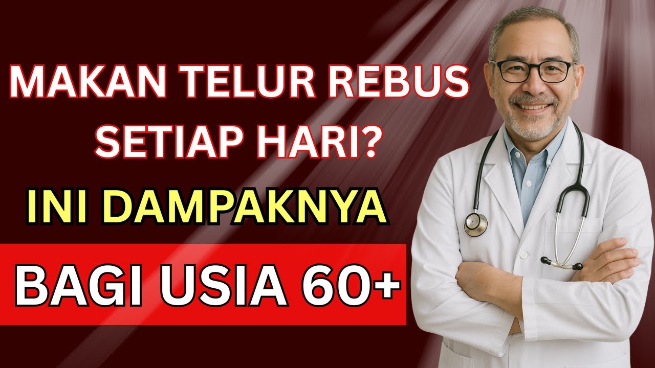 LANSIA WAJIB TAHU! Telur Rebus Bisa Berbahaya untuk Lansia? Ini Fakta & Manfaat Tersembunyinya!