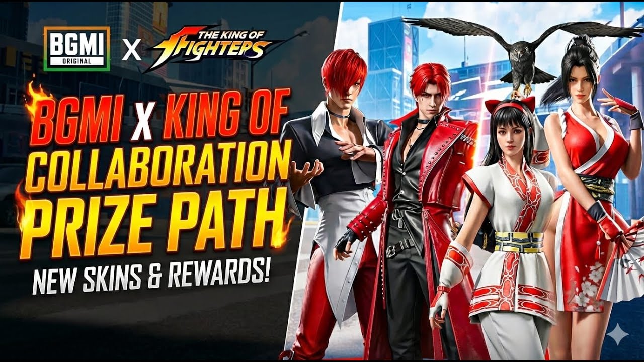THE KING OF FIGHTERS PRIZE PATH BGMI 2026!