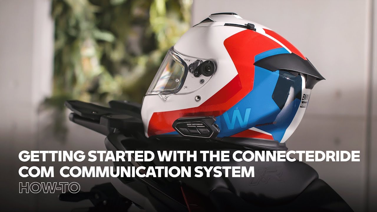 Знакомство со встроенной в шлем системой связи ConnctedRide Com U1 &mdash; Видеоруководство BMW Motorrad