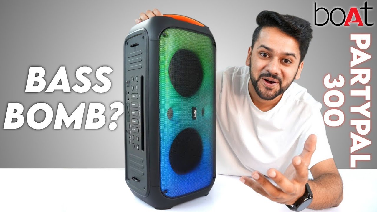 boAt Partypal 300 Party Speaker Review | Thunder 120W RMS Sound Under 8500?