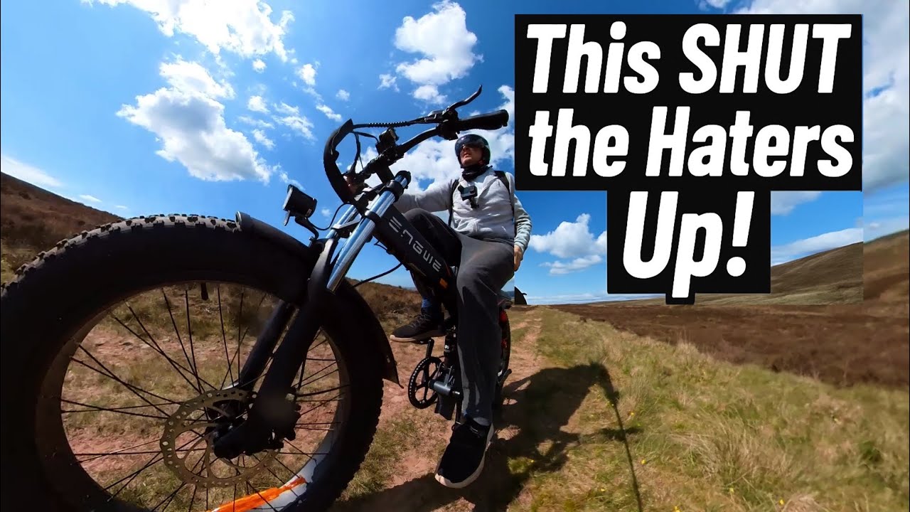 Can a 42kg E-Bike handle real off-road? Engwe X24 vs the mountain!