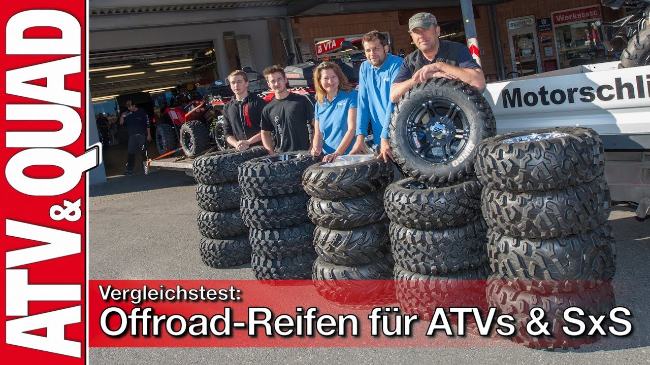 Vergleichstest: Offroad-Reifen für ATVs & SxS