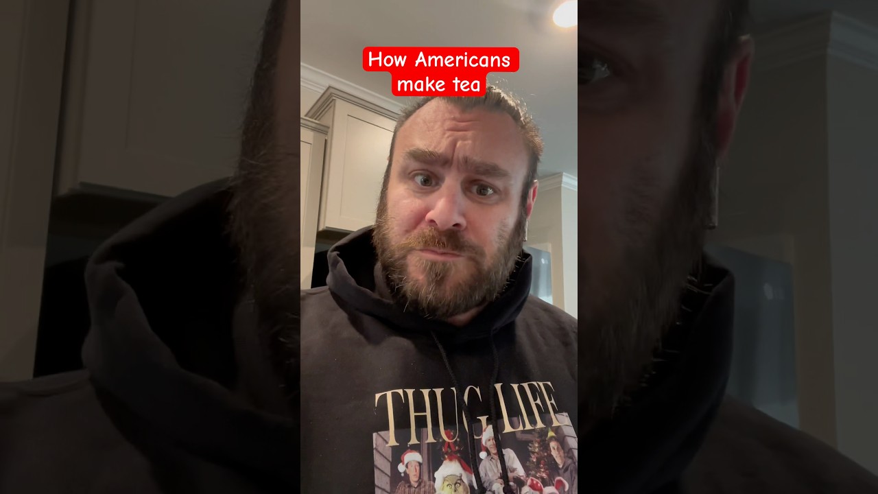 How Americans make tea #shorts #american #tea #british #tutorial