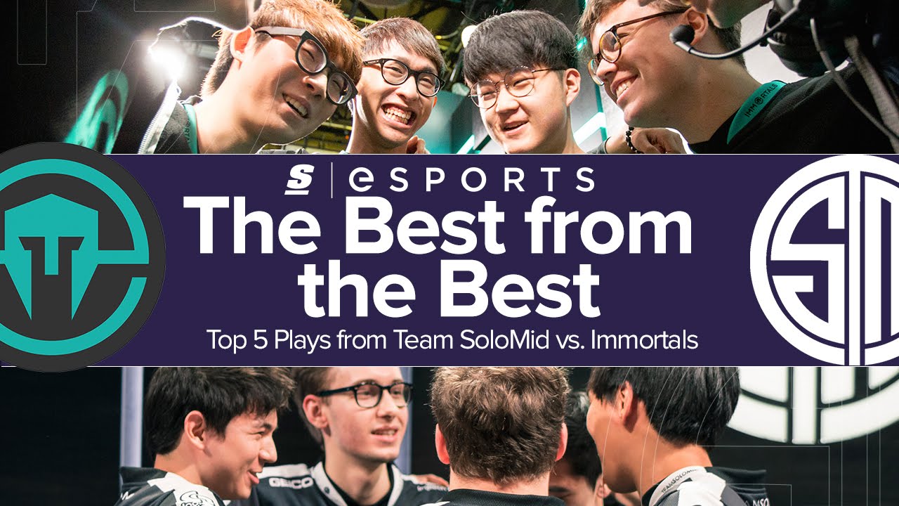 The Best from the Best: Top 5 Plays from Team SoloMid vs. Immortals (2016 Spring & Summer Split)