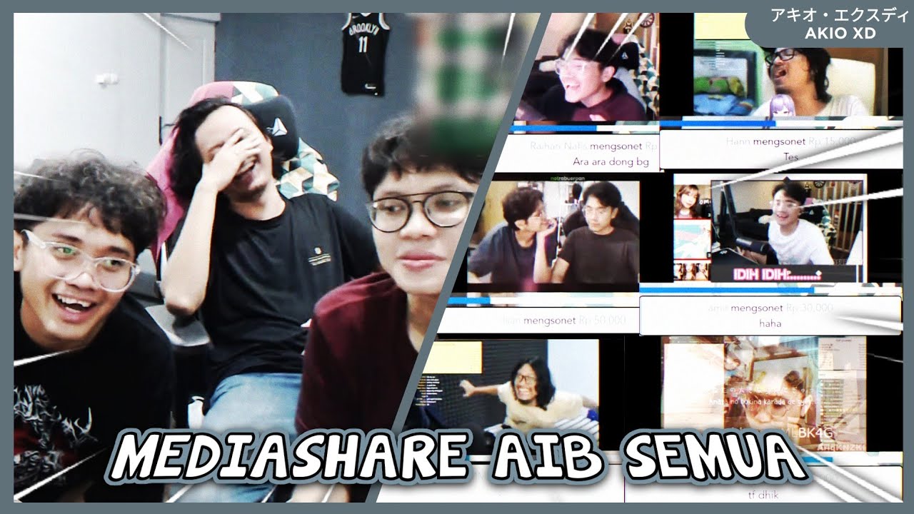 Mediashare Isinya Aib Mereka Bertiga Pokoknya | NapLive ft. Andhikanug & Ray Restu Fauzi [Clip]