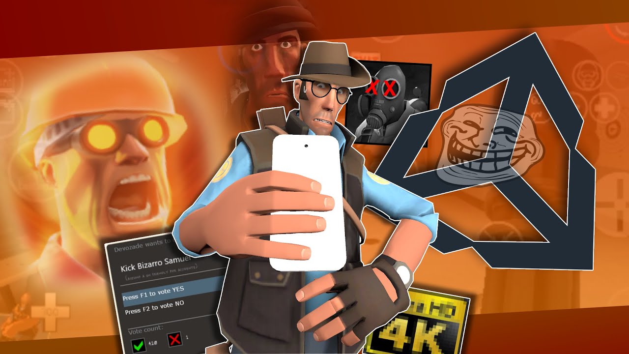 Una MEDIOCRE Experiencia hacia... TF2 Mobile Rewritten - Bizarro Samuel (Loquendo)