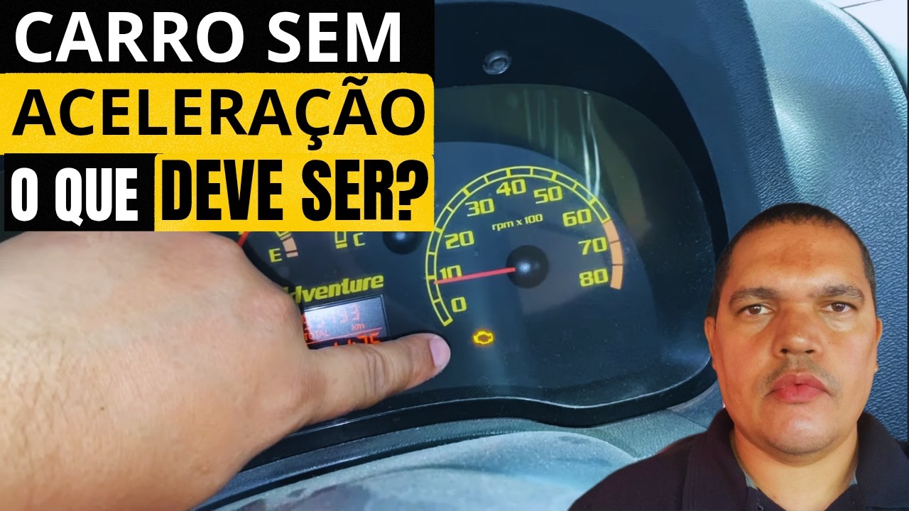 LUZ DE INJEÇÃO ACESA CARRO PERDEU ACELERADOR OU ACELERANDO POUCO FIAT PALIO SIENA STRADA UNO PUNTO!