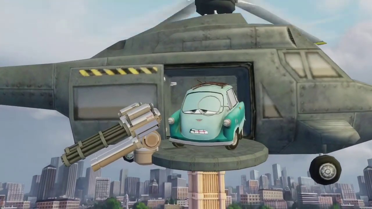 Cars 2 The Video Game | Boost - all the Hunter modes on Hard mode | using the Satellite laser