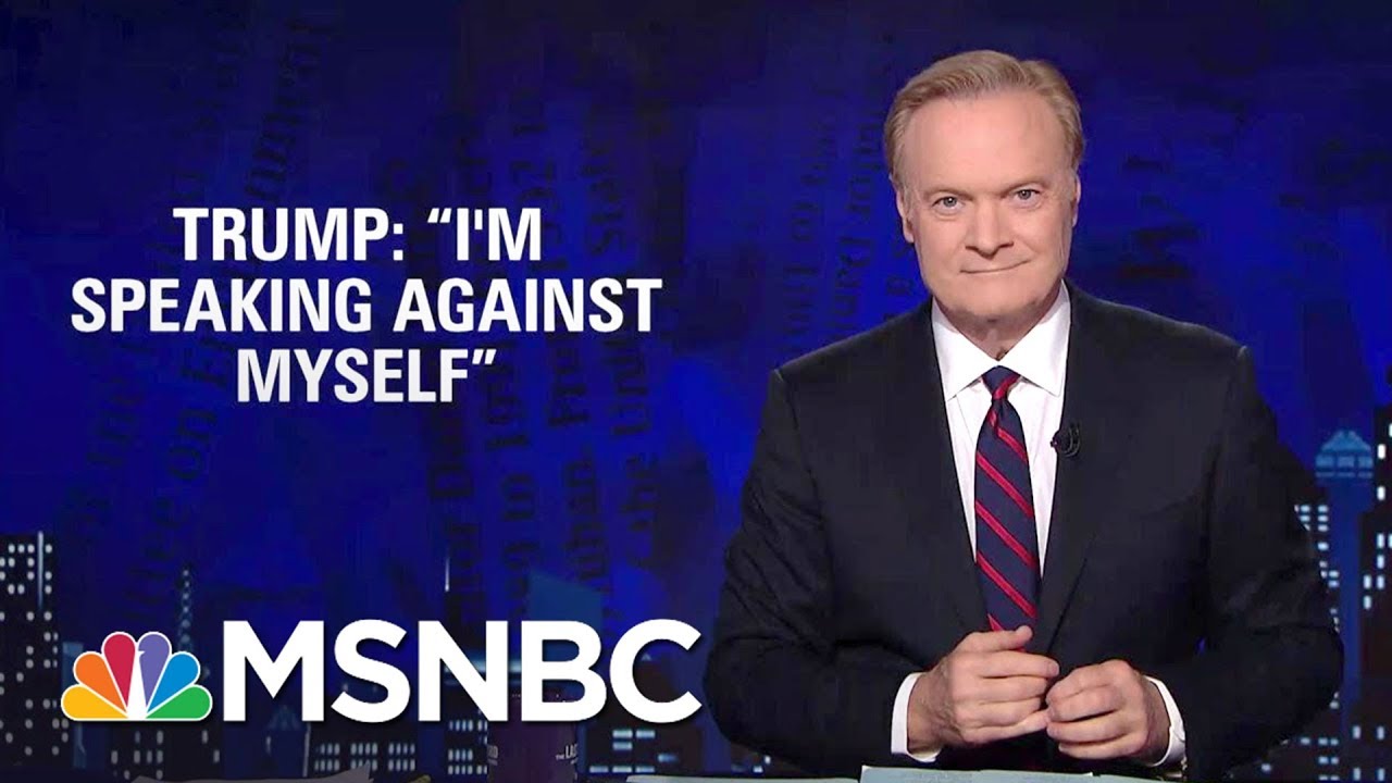 Lawrence: President Donald Trump's Teleprompter Speech Trouble | The Last Word | MSNBC