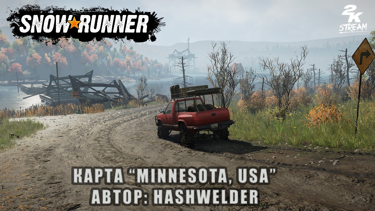 SnowRunner - Мод. Карта «MINNESOTA, USA». #1  Автор: Hashwelder