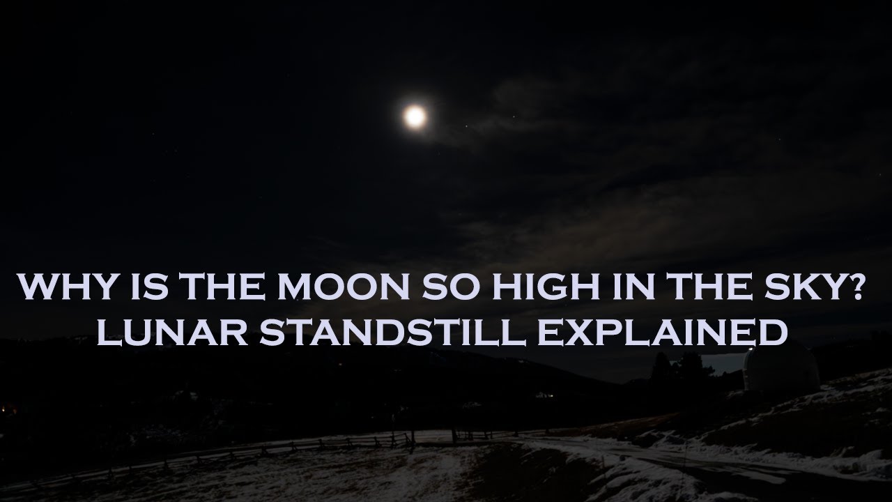 WHAT IS THE MAJOR LUNAR STANDSTILL?