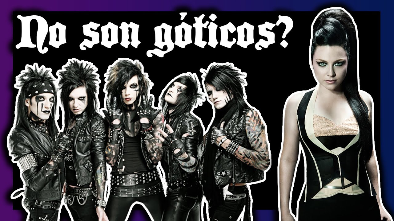 Estas bandas NO SON GÓTICAS | Drahcir Zeuqsav