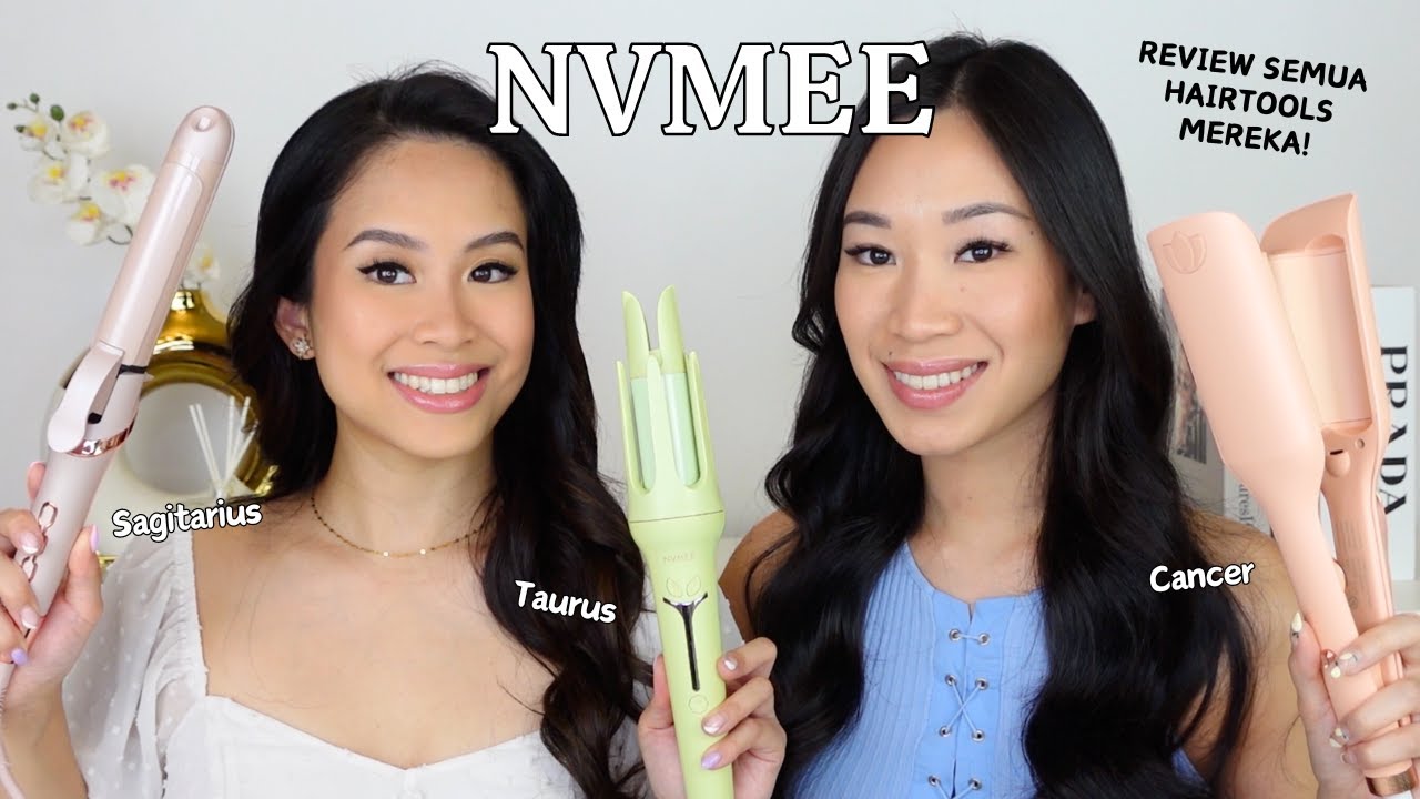 NVMEE HAIR TOOL REVIEW (Automatic Curler, Mermaid & 2in1)