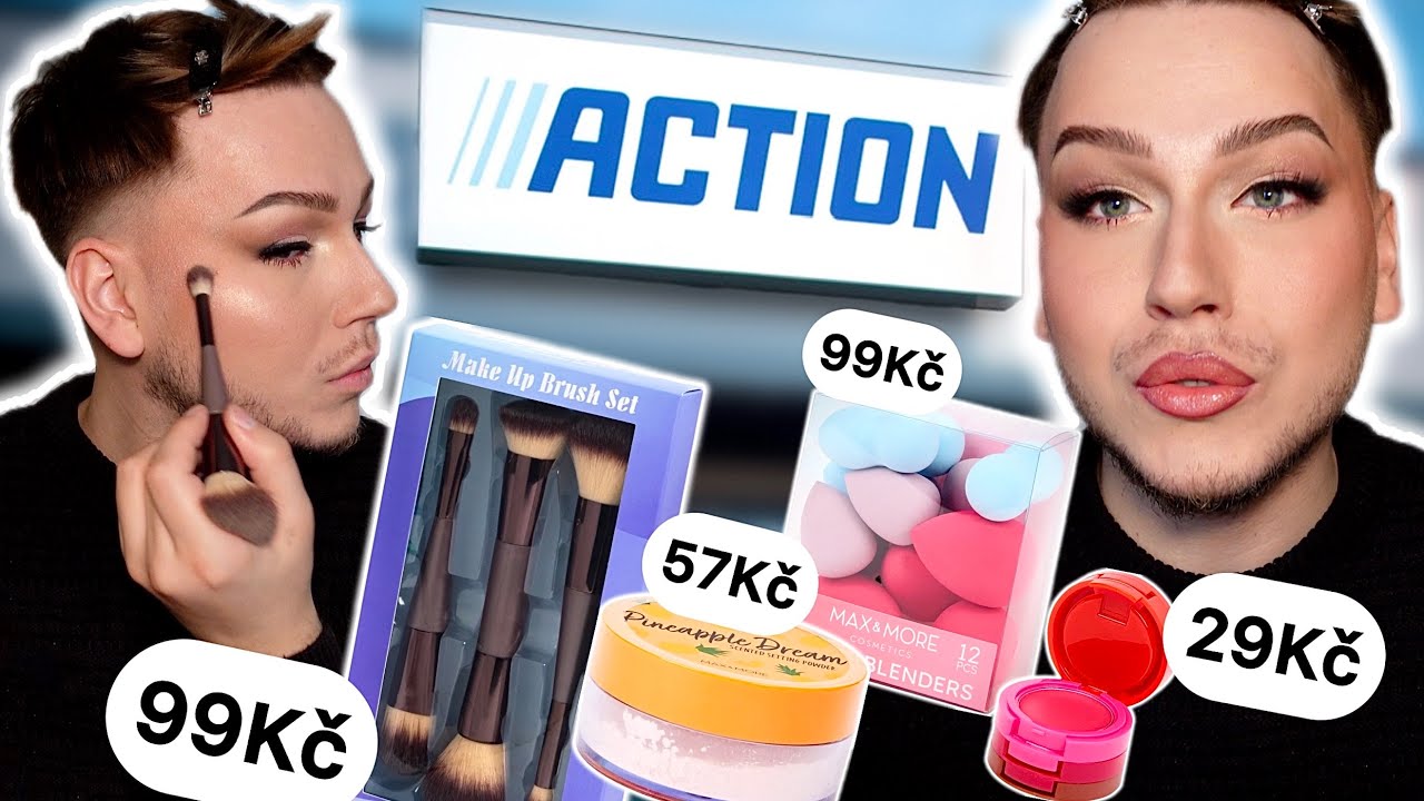 Nové POKLADY z Actionu? Štětce, houbičky a líčení za pár kaček!