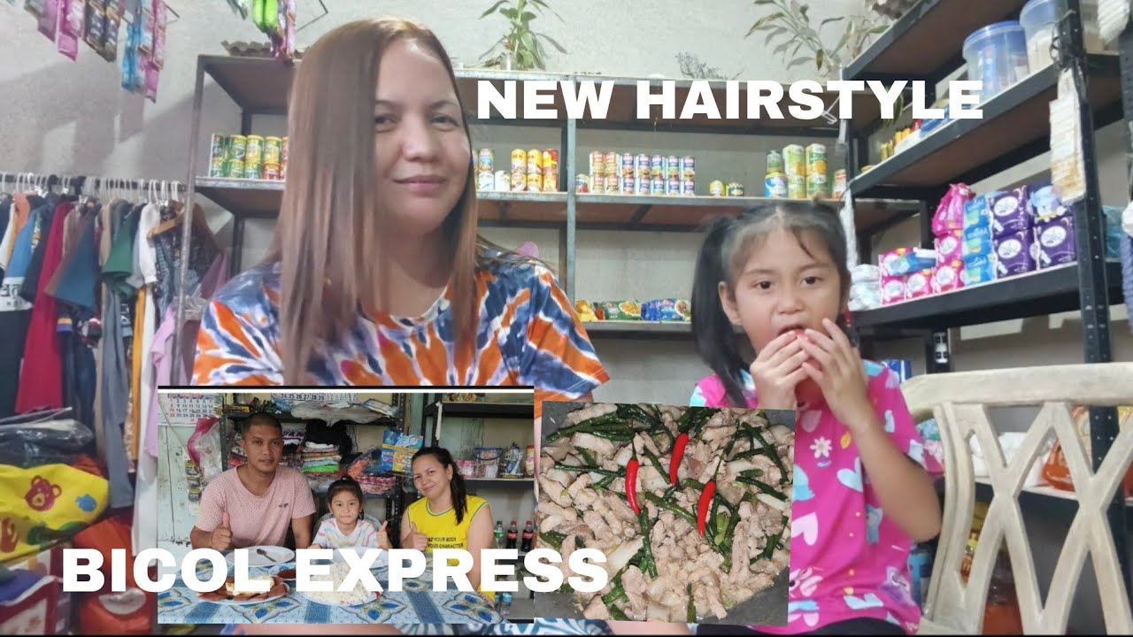 NAGLUTO SI RJ NG BICOL EXPRESS+ NAGPA REBOND AKO NG BUHOK