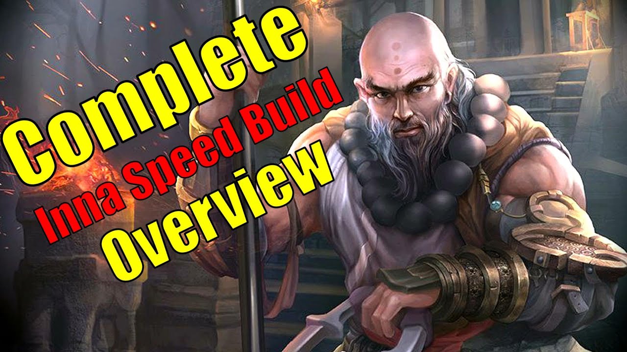 Diablo 3 Season 25 - Inna Monk Complete Speed Build Overview (All Builds, Water + Fire)