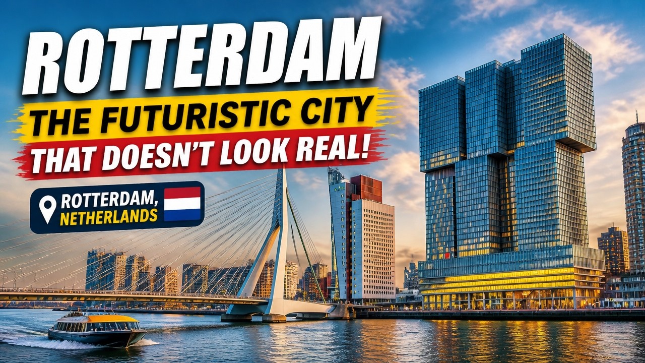 Rotterdam: The Modern Dutch City You Need to See! 🇳🇱✨