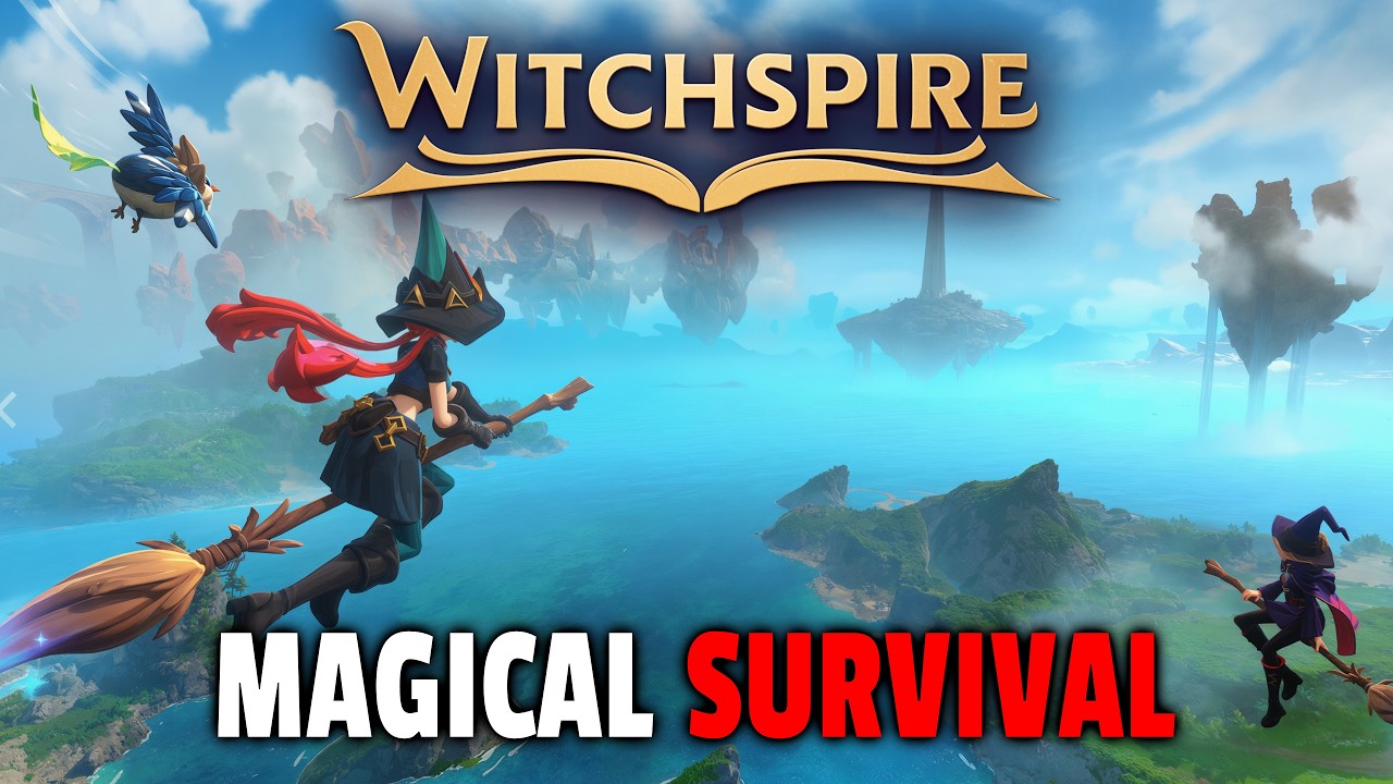 Hogwarts Meets Palworld! A New Magical Open World Survival!