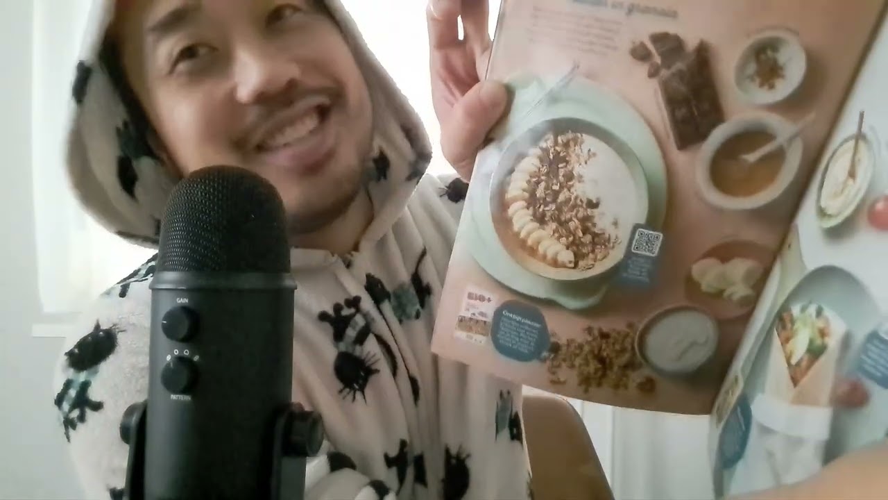 DUTCH ASMR - READING BOOK SOUNDS