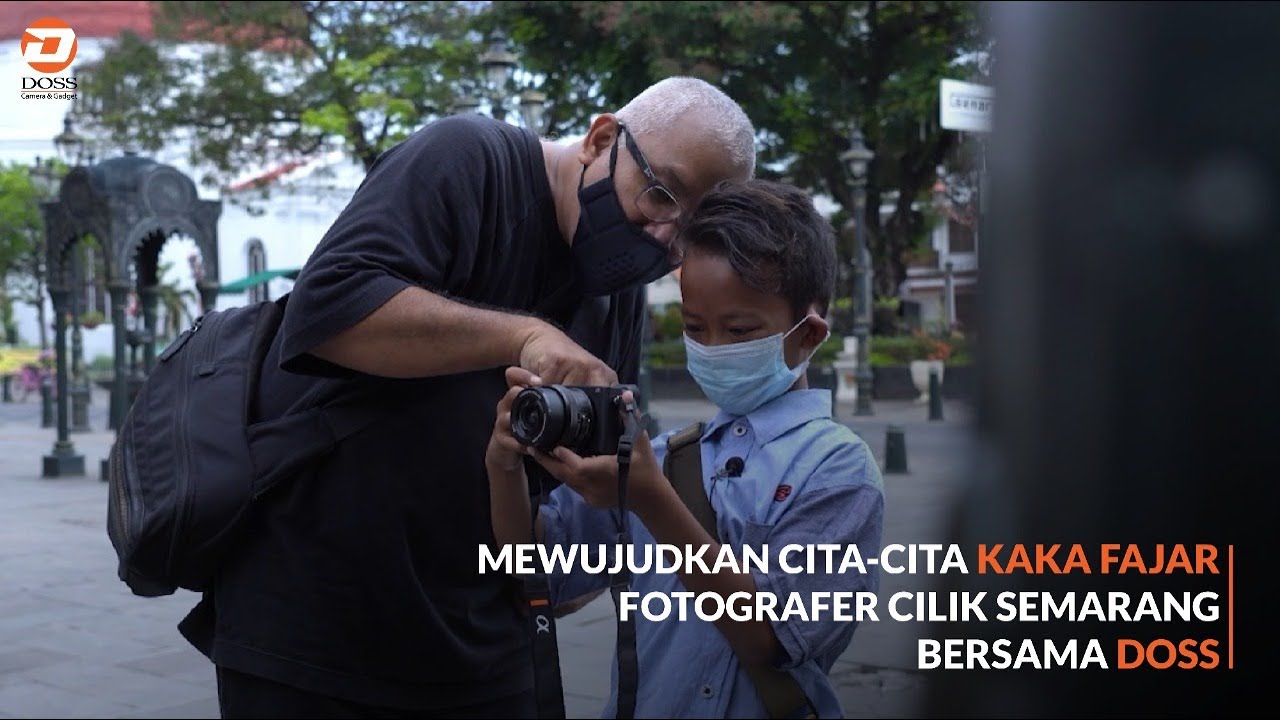 Mewujudkan Cita-Cita Kaka Fajar Fotografer Cilik Asal Semarang bersama DOSS