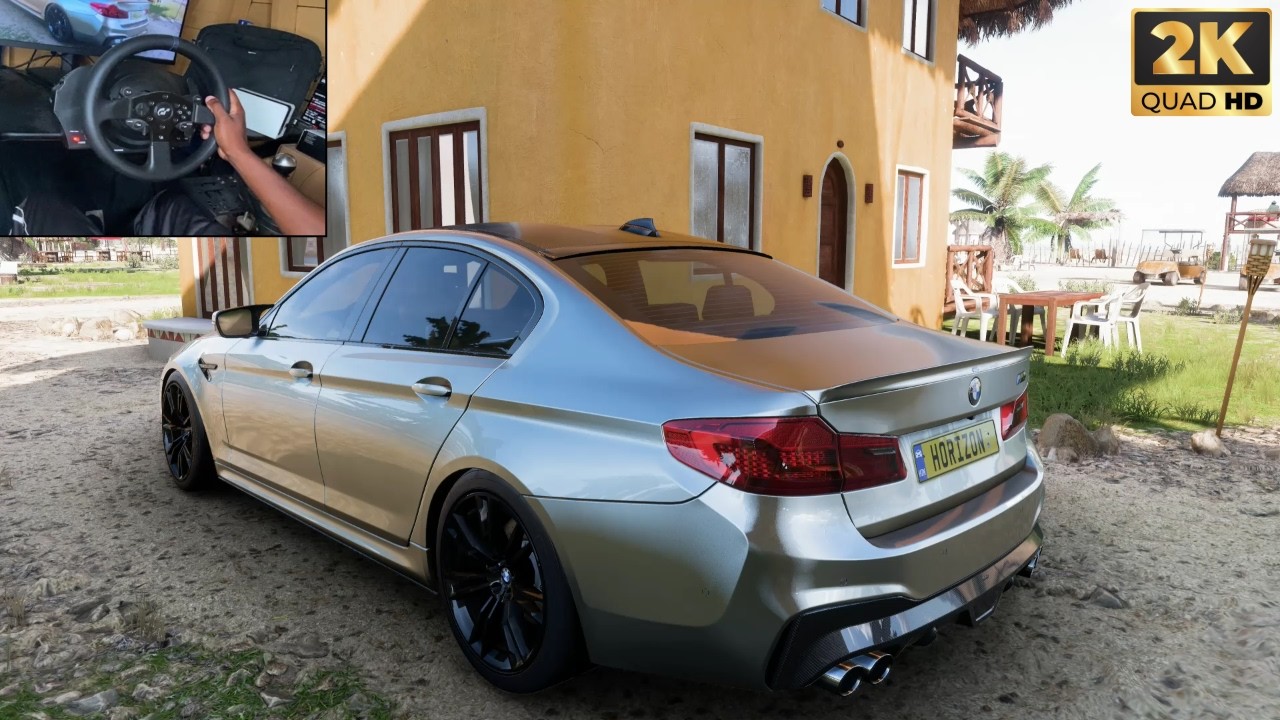 1191HP BMW M5 F90 - Forza Horizon 5 Gameplay | Thrustmaster T300RS Steering Wheel