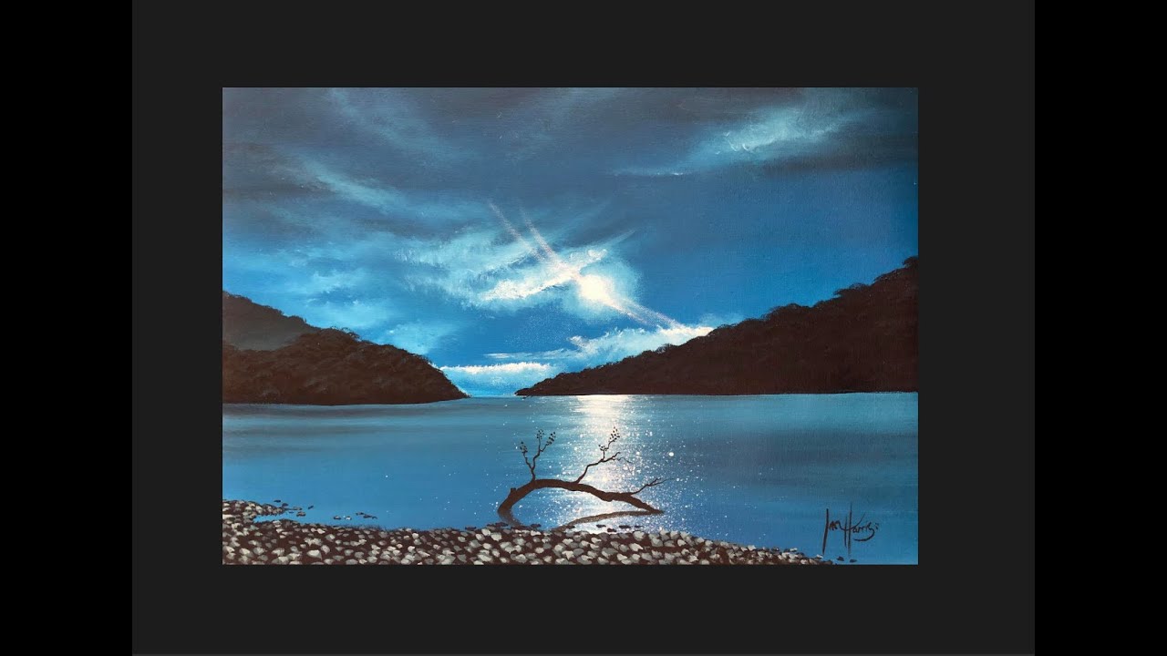 #353 Evening Moonlight 