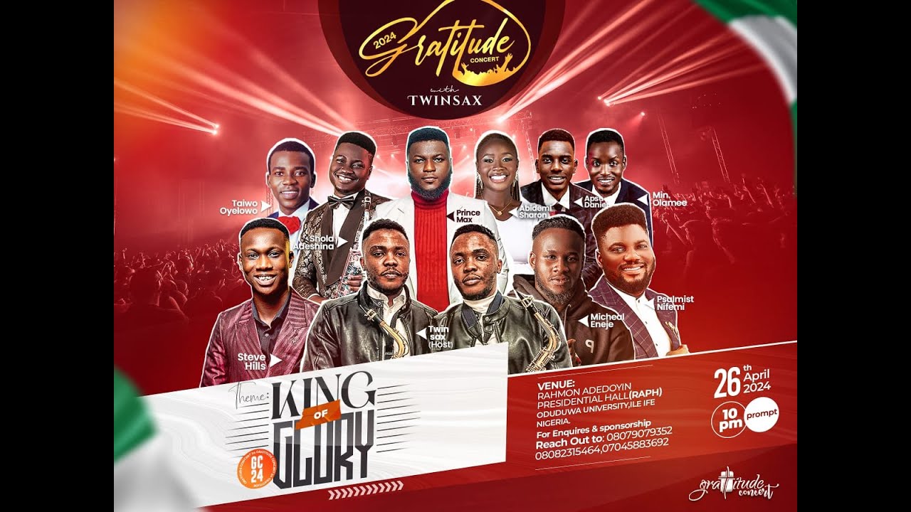 GRATITUDE CONCERT 2024 WITH TWINSAX