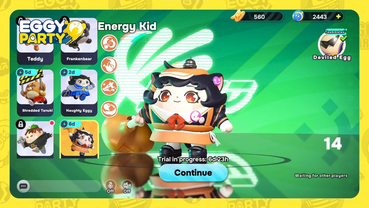 Eggy Party: Hype Arena - Energy Kid Gameplay Walkthrough