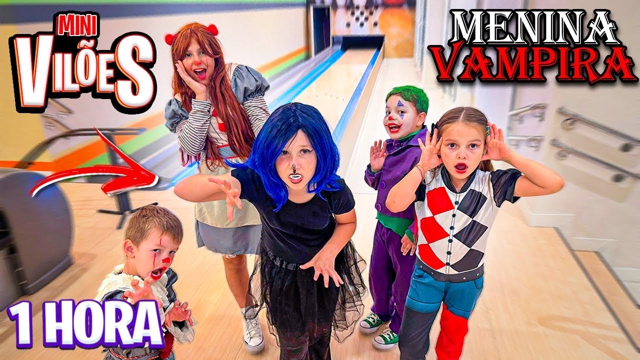★ VÁRIOS VÍDEOS DA MENINA VAMPIRA QUE ATACOU TODOS OS FILHOS DOS SUPER VILÕES EM 24 HORAS !!! ★