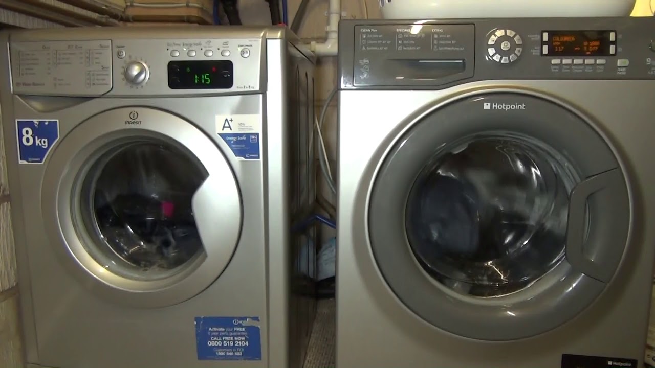 Wash Race No.9 : Indesit Energy saver vs. Hotpoint Eco wash