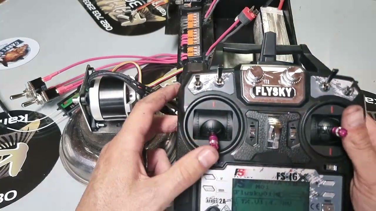 Настройка регулятора скорости Skywalker 80amp v2