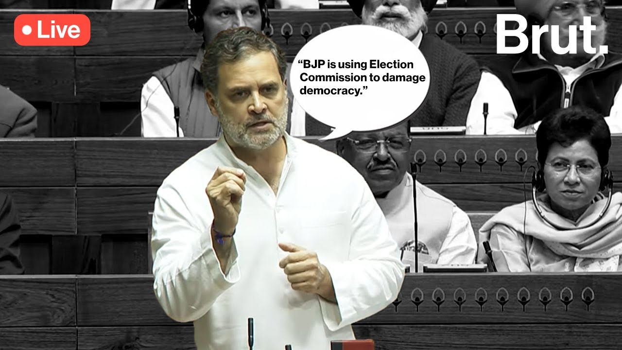 Replay: Rahul Gandhi addresses Lok Sabha on electoral reforms debate