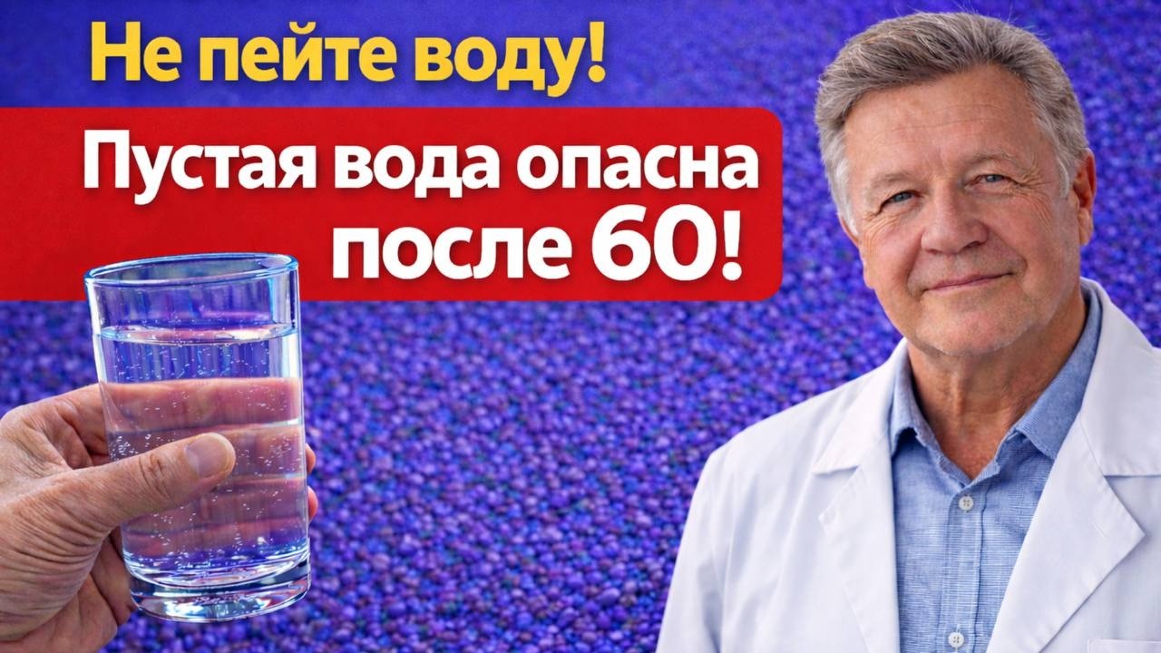 Эта Ошибка с Водой После 60 Разрушает Ваши Сосуды! 90% Делают Неправильно