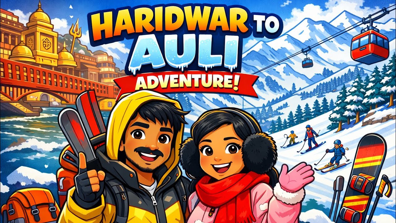 Haridwar to Auli😍🥶❄️#like #subscribers #trending #viral 