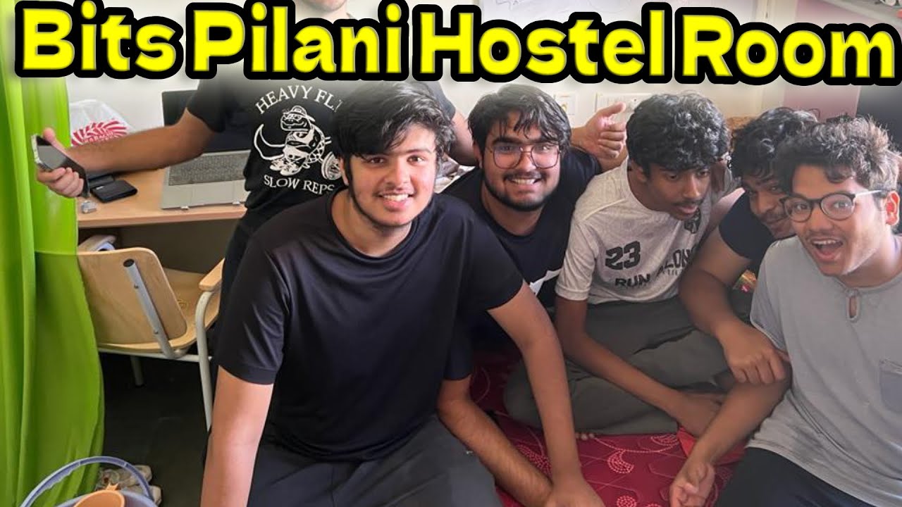 BITS PILANI HOSTEL ROOM TOUR VLOG