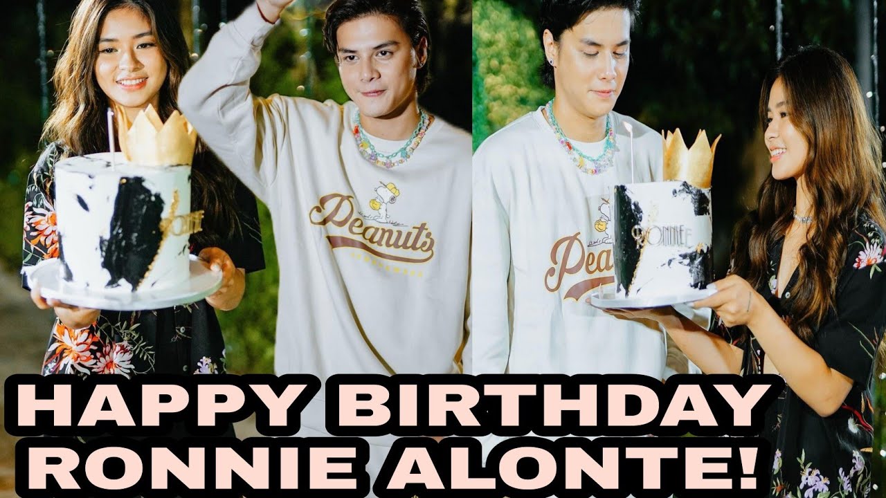 SURPRISE! Loisa Andalio BONGGA ang pa BIRTHDAY kay Ronnie Alonte FULL VIDEO