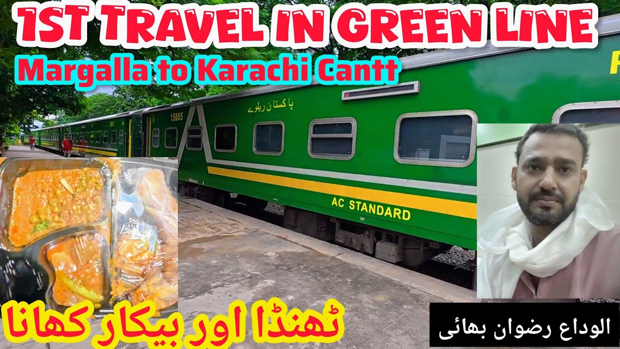 “Islamabad to Karachi on the Green Line Express – A Complete Travel Experience”