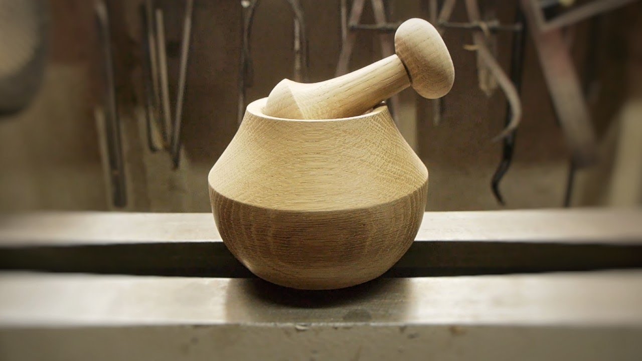 Pestle and Mortar - Woodturning Project