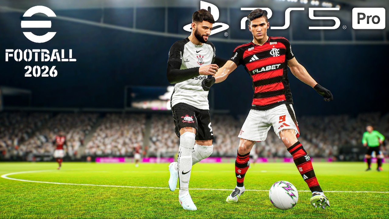 eFootball 2026 - Corinthians vs Flamengo | Neo Quimica Arena PS5 PRO 4K