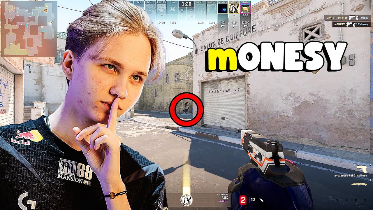 m0NESY BEST MATCH - CS2 POV FACEIT DUST2 “VOICE COMMS” -CS2 2024 #cs2 #m0NESY #CS2POV