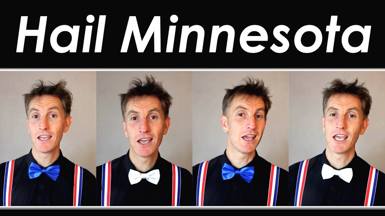 Hail Minnesota (state anthem) - Barbershop quartet