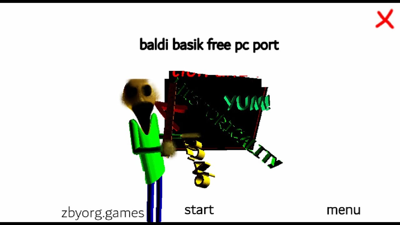 baldi basik free pc port mod