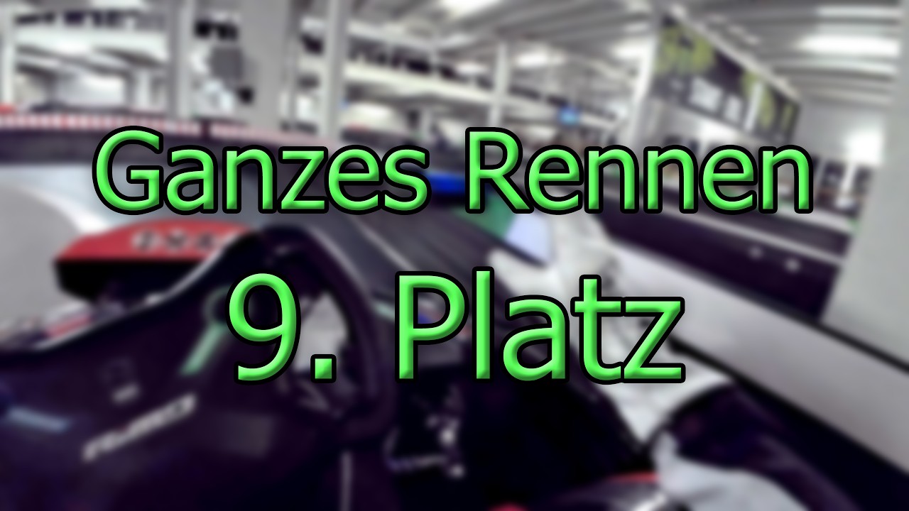 Kartpalast Bergkirchen - Raceway 3 - Rennen 9. Platz