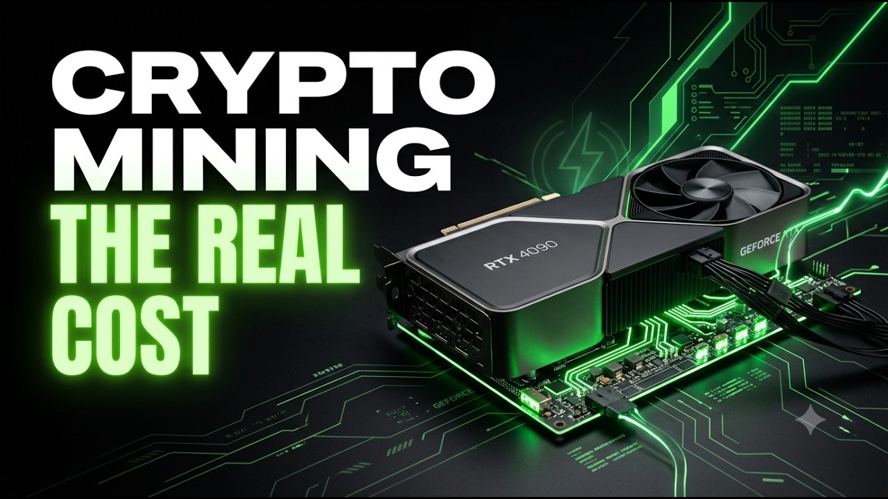 How cryptocurrency mining actually works and why it uses so much energy.