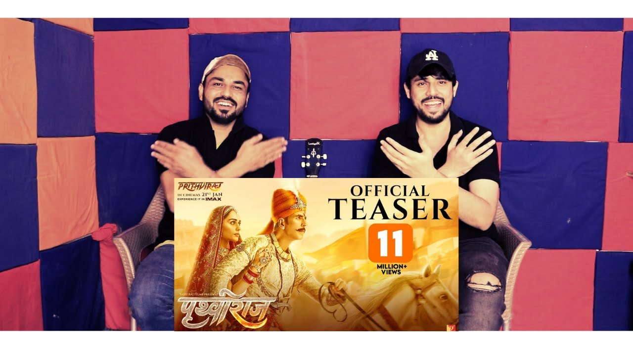 Prithviraj Teaser Reaction By Aoun Rizvi & MK | Akshay Kumar, Sanjay Dutt, Sonu Sood |Bros Reactions