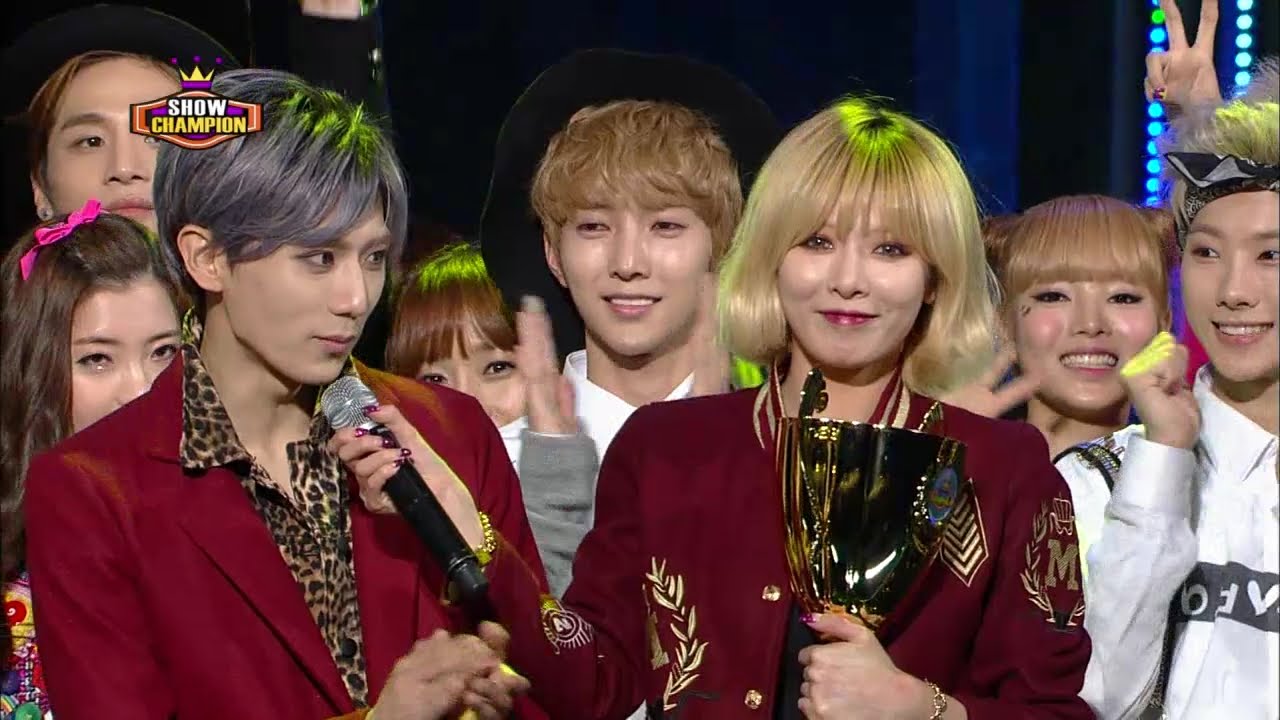 【TVPP】Trouble Maker - Winner Interview + Encore, 트러블 메이커 - 1위 수상 소감 + 앵콜 @ Show Champion Live