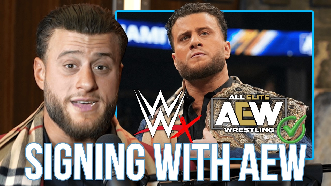 MJF объяснил, почему он подписал контракт с AEW, а не с WWE.
