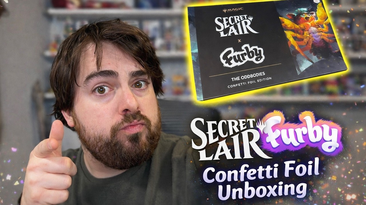 FURBY Oddities Confetti Secret Lair- Magic the Gathering Break Unboxing