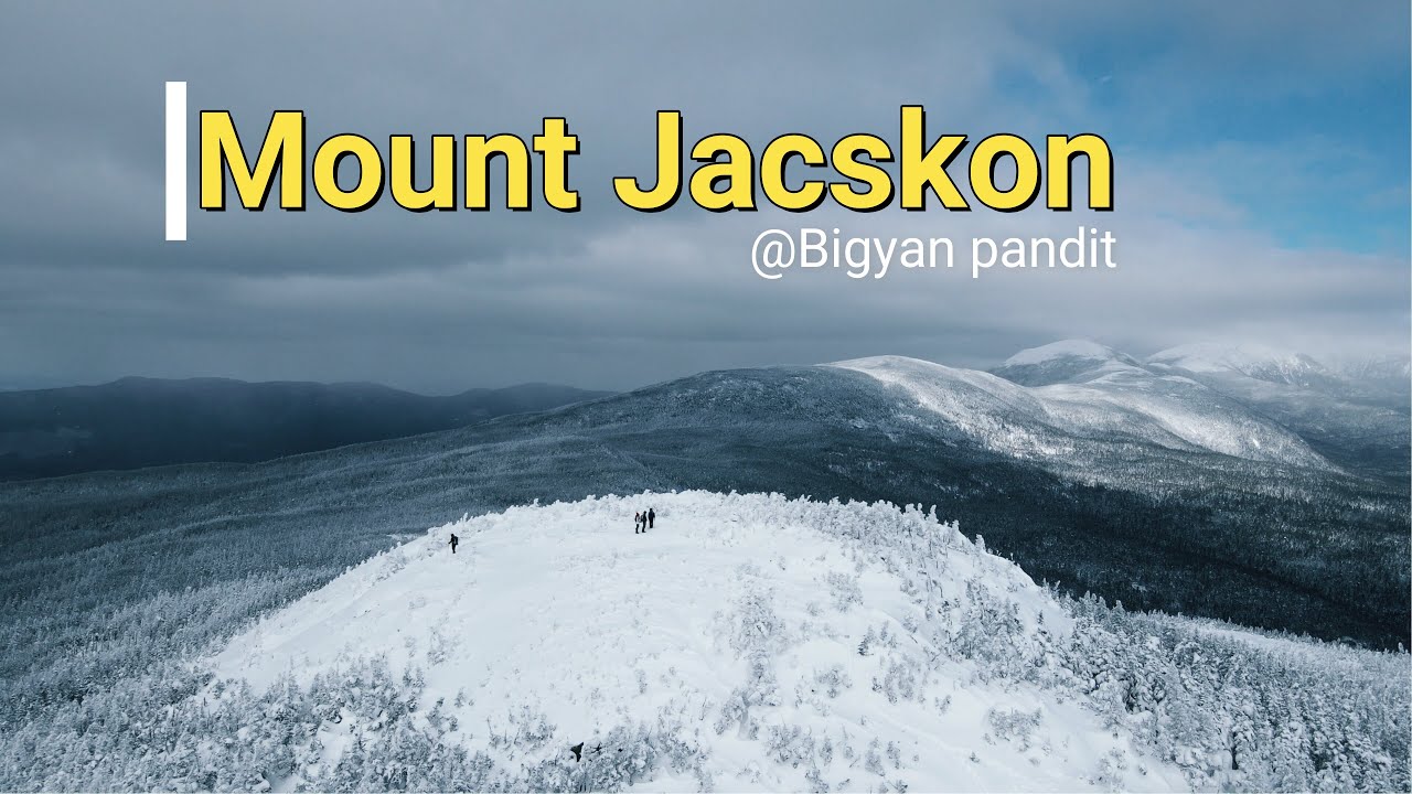 I Conquered Mt. Jackson NH in the Dead of Winter!